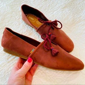 Tom’s Women’s Kelli Loafers in Burnt Henna Size 8.5 EUC